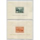 ESPAÑA GUERRA CIVIL 1937 Yv 1/2 SERIE COMPLETA DE HOJAS BLOQUES NUEVAS MINT !!! EDIFIL 154 EUROS !!!